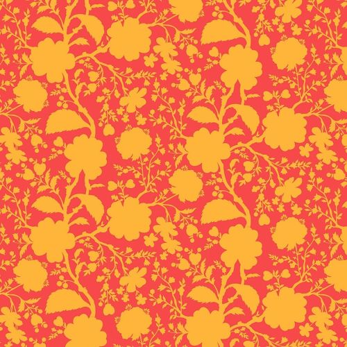 COTON TULA'S TRUE COLORS PAR TULA PINK POUR FREESPIRIT - WILDFLOWER SNAPDRAGON