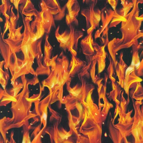 COTON BLAZE PAR ROBERT KAUFMAN - FEU FLAME
