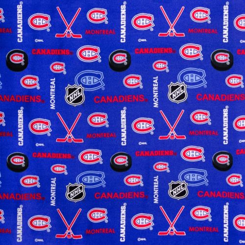 FLANNELETTE NHL PAR SYKEL - MONTREAL CANADIENS BLEU