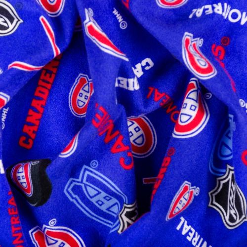 FLANNELETTE NHL PAR SYKEL - MONTREAL CANADIENS BLEU