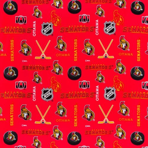 FLANNELETTE NHL PAR SYKEL - OTTAWA SENATORS ROUGE