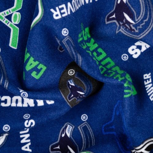 FLANNELETTE NHL PAR SYKEL - VANCOUVER CANUCKS BLEU