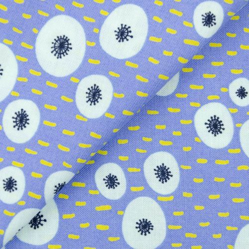 COTON POP! PAR NIEVES HERRANCE POUR COTTON+STEEL - SUMMER BLOOM UNIMAGINABLE