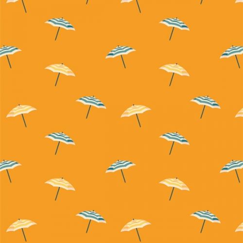 COTON SUNBURST PAR ART GALLERY - SEAS THE DAY CITRUS JAUNE