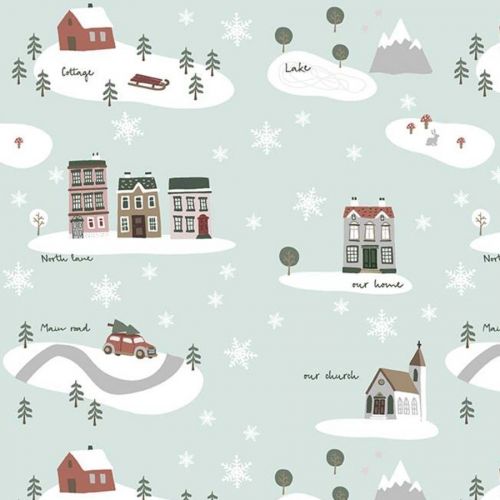 COTON WARM WISHES PAR SIMPLE SIMON AND COMPANY POUR RILEY BLAKE - MAIN CIEL
