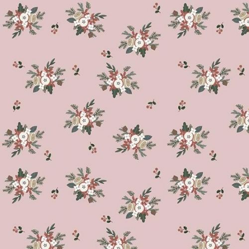 COTON WARM WISHES PAR SIMPLE SIMON AND COMPANY POUR RILEY BLAKE - BOUQUET ROSE
