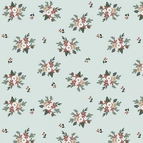 COTON WARM WISHES PAR SIMPLE SIMON AND COMPANY POUR RILEY BLAKE - BOUQUET CIEL