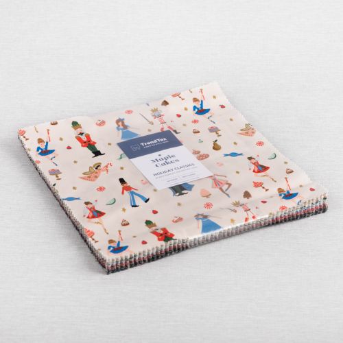 PRÉCOUPÉ LAYER CAKE HOLIDAY CLASSICS PAR RIFLE PAPER CO. POUR COTTON+STEEL
