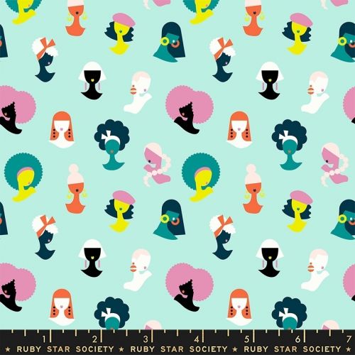 COTON ADORN PAR RASHIDA COLEMAN HALE POUR RUBY STAR SOCIETY & MODA - HEY LADIES GEL