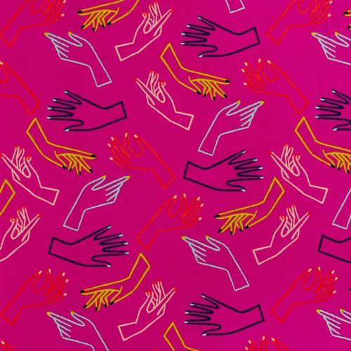 CANEVAS ADORN PAR RASHIDA COLEMAN HALE POUR RUBY STAR SOCIETY & MODA - IN GOOD HANDS BAIES