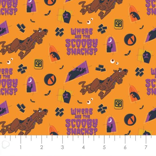 COTON CHARACTER HALLOWEEN PAR CAMELOT - SD SCOOBY SNACKS ORANGE