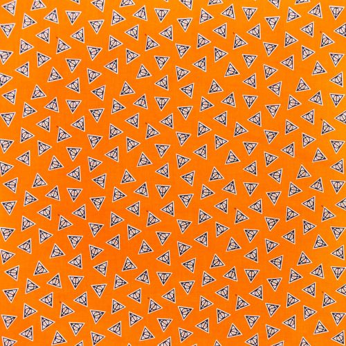 COTON CHARACTER HALLOWEEN PAR CAMELOT - HP DEATHLY HALLOWS ORANGE