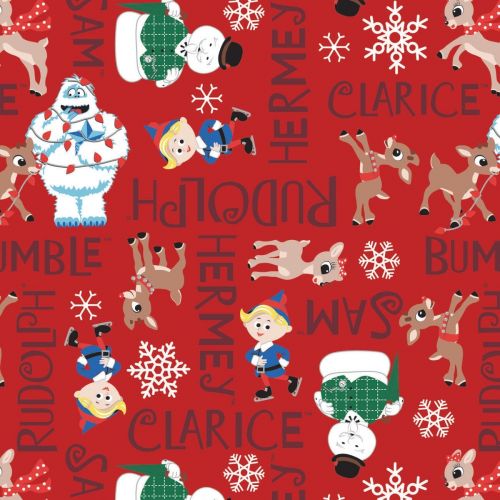 COTON CHARACTER WINTER HOLIDAY PAR CAMELOT - RUDOLPH CHARACTER NAMES ROUGE
