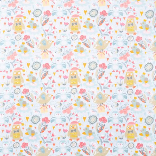 TRICOT FRANÇAIS HIBOUX - BLEU