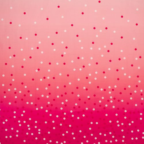 COTON OMBRE CONFETTI 274CM PAR V&CO POUR MODA - ROSE POPSICLE