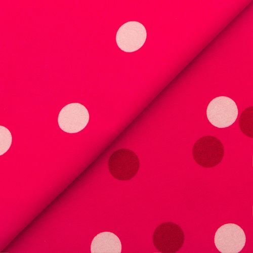COTON OMBRE CONFETTI 274CM PAR V&CO POUR MODA - CERISE