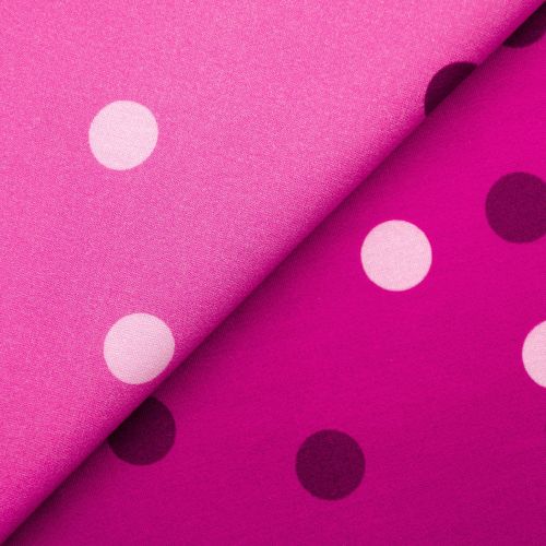 COTON OMBRE CONFETTI 274CM PAR V&CO POUR MODA - MAGENTA