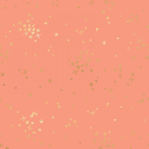 COTON FIRST LIGHT PAR RUBY STAR SOCIETY COLLABORATIVE POUR MODA ET RUBY STAR SOCIETY - TINY FLOWER MELON