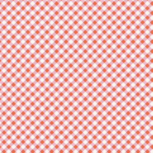 COTON FOOD GROUP PAR RUBY STAR SOCIETY COLLABORATIVE POUR RUBY STAR SOCIETY - PAINTED GINGHAM KISS