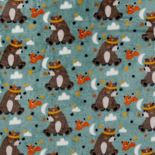 PELUCHE DOUDOU DOUBLE FACE 5 PAR STOF - WILLY MULTI