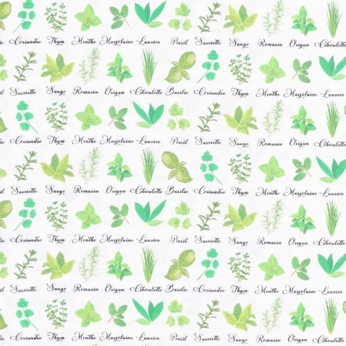 COTON TOILE PROVENCE PAR STOF - SENTEUR 4 BLANC