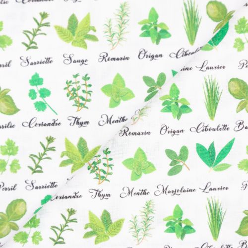 COTON TOILE PROVENCE PAR STOF - SENTEUR 4 BLANC