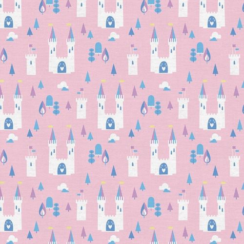 COTON YOU ARE MAGICAL PAR LIZ MYTINGER POUR PAINTBRUSH STUDIO - CHATEAUX ROSE