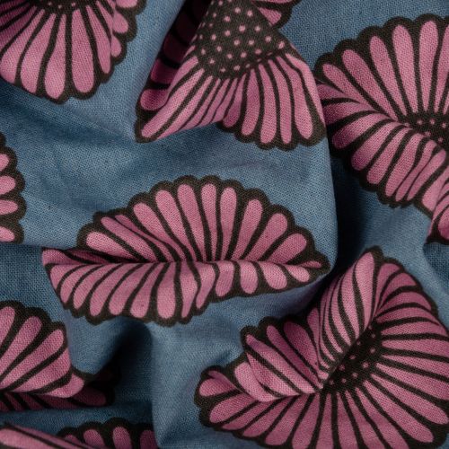 CANEVAS UNRULY NATURE PAR JEN HEWETT POUR RUBY STAR SOCIETY - AFRICAN DAISY CIEL