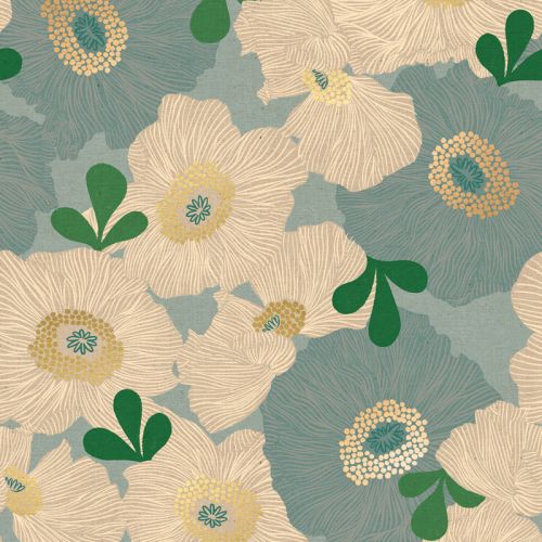 CANEVAS CAMELLIA PAR MELODY MILLER POUR RUBY STAR SOCIETY - CHAMOMILE POLAR