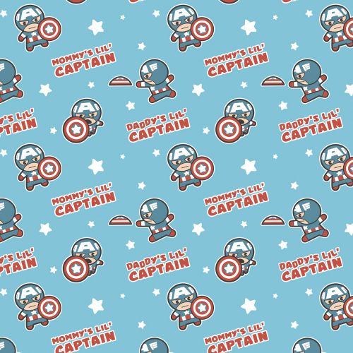 COTON CHARACTER NURSERY PAR CAMELOT - MOMMY’S LIL CAPTAIN BLEU