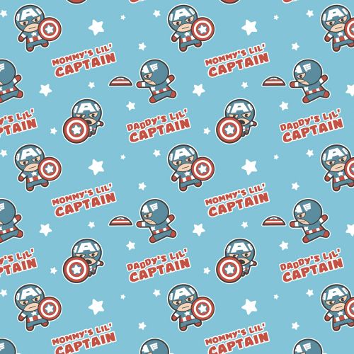 COTON CHARACTER NURSERY PAR CAMELOT - MOMMY’S LIL CAPTAIN BLEU