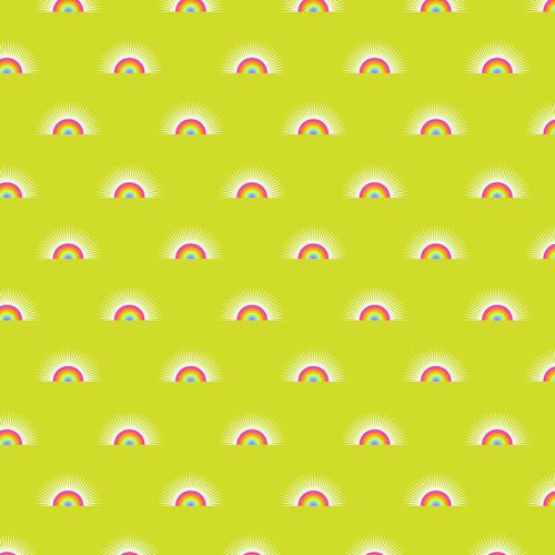 COTON DAYDREAMER PAR TULA PINK POUR FREE SPIRIT - SUNDAZE PINEAPPLE