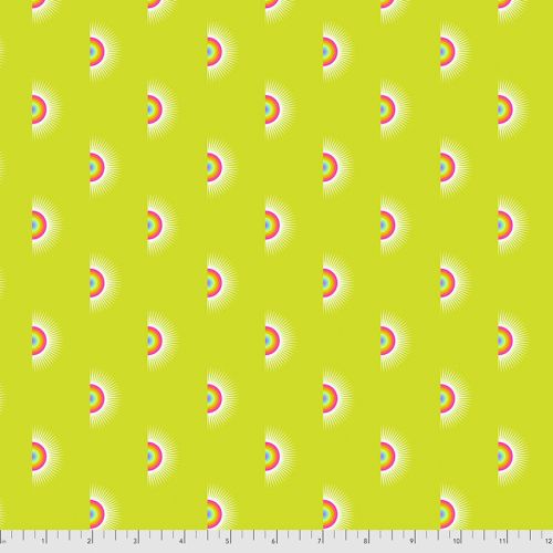 COTON DAYDREAMER PAR TULA PINK POUR FREE SPIRIT - SUNDAZE PINEAPPLE