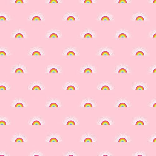 COTON DAYDREAMER PAR TULA PINK POUR FREE SPIRIT - SUNDAZE GUAVA