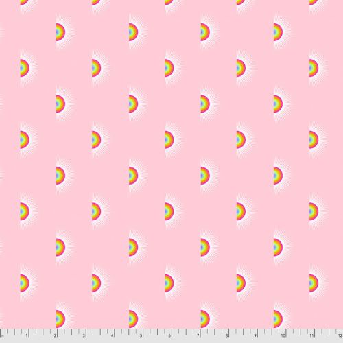 COTON DAYDREAMER PAR TULA PINK POUR FREE SPIRIT - SUNDAZE GUAVA