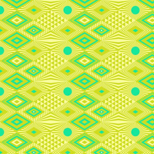 COTON DAYDREAMER PAR TULA PINK POUR FREE SPIRIT - LUCY PINEAPPLE
