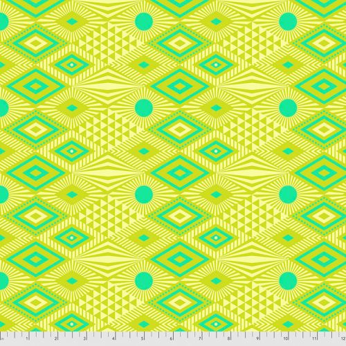 COTON DAYDREAMER PAR TULA PINK POUR FREE SPIRIT - LUCY PINEAPPLE