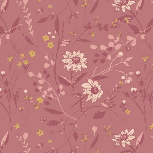 COTON WILLOW PAR SHARON HOLLAND POUR ART GALLERY FABRIC - ENTWINED ECHO 