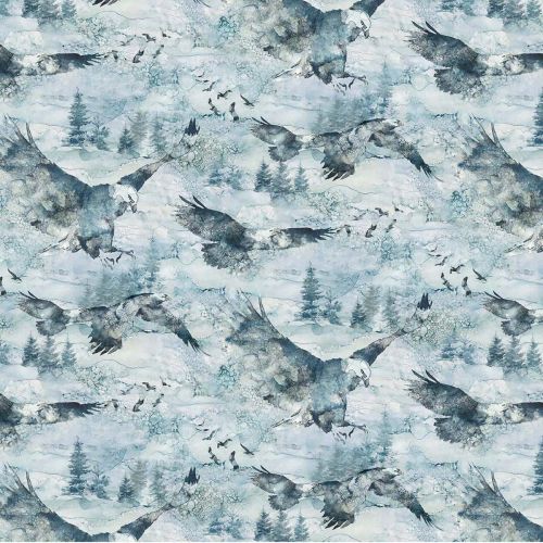 COTON SOAR PAR DEBORAH EDWARDS|MELANIE SAMRA POUR NORTHCOTT - AIGLES GRIS PÂLE