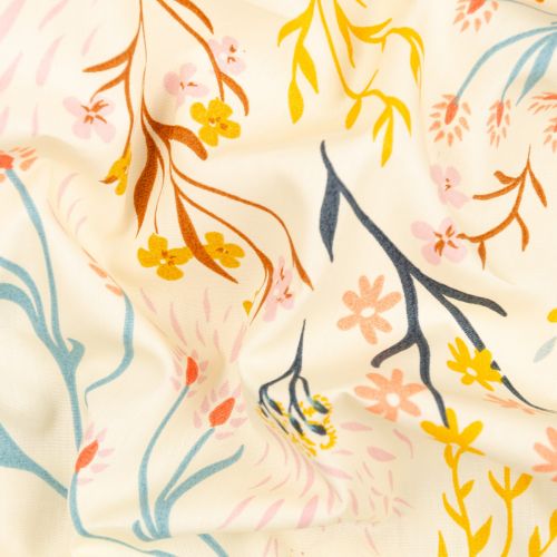 COTON 108 EDITION PAR ART GALLERY 274 CM - HILLSIDE MEADOW MULTI