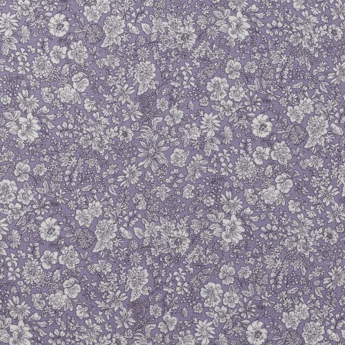 COTON EMILY BELLE PAR LIBERTY LONDON POUR RILEY BLAKE - BRIGHTS MAUVE