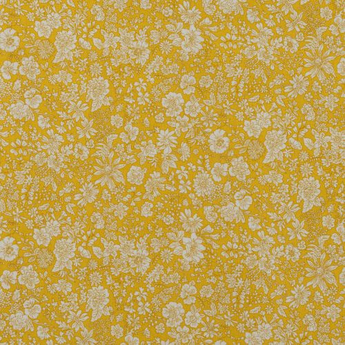 COTON EMILY BELLE PAR LIBERTY LONDON POUR RILEY BLAKE - BRIGHTS SUNSHINE YELLOW