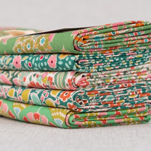 PRÉCOUPÉ PIE IN THE SKY PAR TILDA - FAT QUARTER VERT/PIN