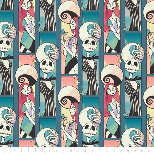 COTON MYSTICAL OPULENCE NIGHTMARE BEFORE CHRISTMAS - MYSTICAL DREAMERS NAVY
