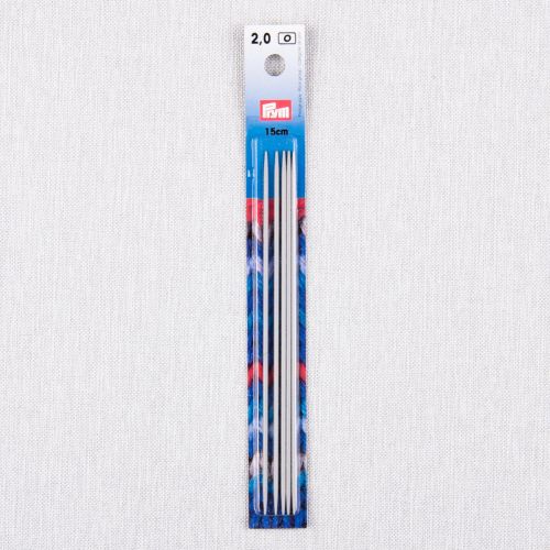 AIGUILLES PRYM DOUBLE POINTE PRYM 15CM/2MM - ENS5