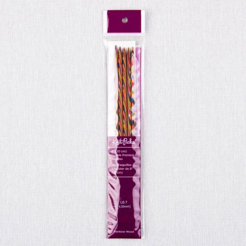 AIGUILLES DOUBLE POINTE KNITPICKS 20CM/4.5MM - ENS5