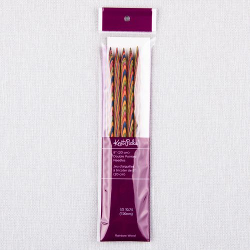 AIGUILLES DOUBLE POINTE KNITPICKS 20CM/7MM - ENS5