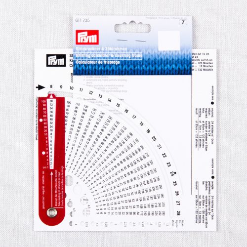 CALCULATEUR DE TRICOT PRYM