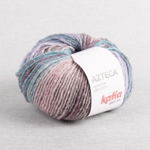 KATIA AZTECA - 7878 PASTEL-VIOLET-VERT