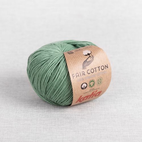 KATIA FAIR COTTON - 17 VERT MENTHE